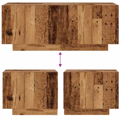 VidaXL 3329173 comodino Legno - Vista aggiuntiva 8