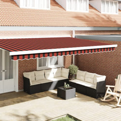 Tenda da sole per telaio da 5 m Multicolore 4.8x0.2 m - Vidaxl