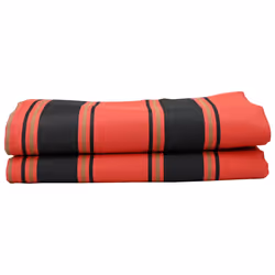 vidaXL Telo di ricambio per tenda da sole Arancione e nero 10 x 1.6 m - Vista aggiuntiva 2