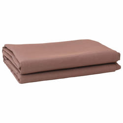 vidaXL Telo di ricambio per tenda da sole Marrone 10 x 1.6 m Tessuto
