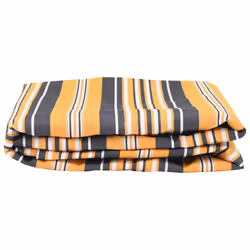 vidaXL Telo di ricambio per tenda da sole giallo e grigio 10 x 1.6 m - Vista aggiuntiva 3
