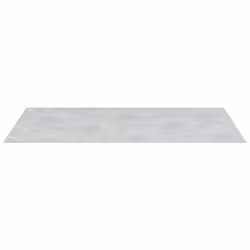 vidaXL Dischi Quadrati 4 pcs Argento 50 x 30 cm Alluminio - Vista aggiuntiva 2