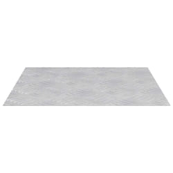 vidaXL Dischi Quadrati 2 pcs Argento 40 x 40 cm Alluminio