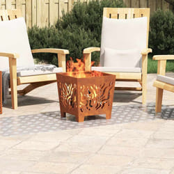 vidaXL Dischi Quadrati 4 pcs Argento 100 x 40 cm Alluminio
