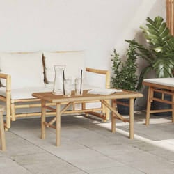 vidaXL Tavolino da salotto Marrone 90 x 50 x 43 cm Bambù