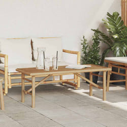 vidaXL Tavolino da salotto Marrone 110 x 50 x 43 cm Bambù