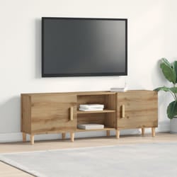 Vidaxl - Supporto tv in Rovere Artigianale - 150x30x50 cm - Realizzato in Legno Ingegnerizzato