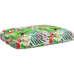 Cuscino per Pallet per Seduta Giungla Tropicale 120x80x12 cm Tessuto Oxford Vidaxl