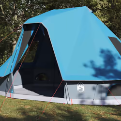 vidaXL Tenda Tipi Familiare con tetto Blu 466 x 310 x 240 cm - Vista aggiuntiva 3