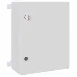 vidaXL Armadietto di Controllo Grigio 40 x 17.5 x 50 cm Plastica ABS - Vista aggiuntiva 2