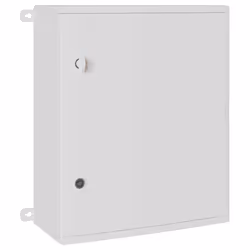 vidaXL Armadietto di Controllo Grigio 50 x 23 x 60 cm Plastica ABS - Vista aggiuntiva 2