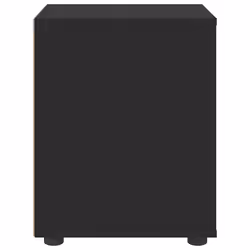 VidaXL 4108281 comodino 2 cassetto/cassetti Nero - Vista aggiuntiva 5