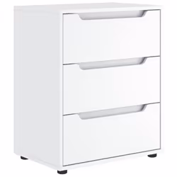 vidaXL Credenza VISNES Bianca 60x40x73 cm in Legno Multistrato - Vista aggiuntiva 2