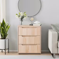 vidaXL Credenza VISNES Rovere Sonoma 60x40x73 cm in Legno Multistrato - Vista aggiuntiva 3