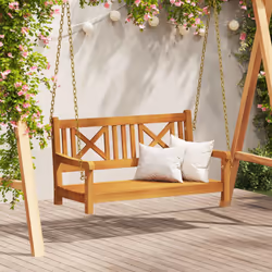 Questa panchina da giardino è tutta incentrata sul comfort e sullo stile, perfetta per rilassarsi all'aperto nel tuo cortile  ...