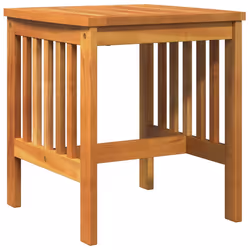 vidaXL Tavolo laterale Marrone Legno massello di acacia - Vista aggiuntiva 2