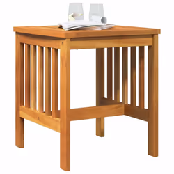 vidaXL Tavolo laterale Marrone Legno massello di acacia - Vista aggiuntiva 3