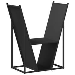 VidaXL 864177 carrello e supporto per legna