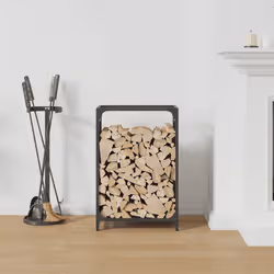 VidaXL 864195 carrello e supporto per legna - Vista aggiuntiva 3