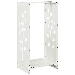 VidaXL 864220 carrello e supporto per legna