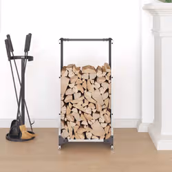 VidaXL 864223 carrello e supporto per legna - Vista aggiuntiva 3