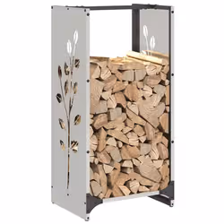 VidaXL 864223 carrello e supporto per legna - Vista aggiuntiva 4