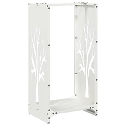 VidaXL 864226 carrello e supporto per legna
