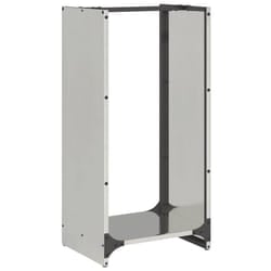 VidaXL 864235 carrello e supporto per legna
