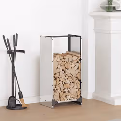 VidaXL 864235 carrello e supporto per legna - Vista aggiuntiva 2