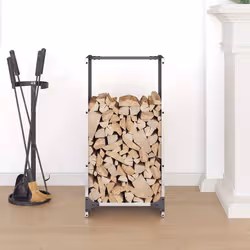 VidaXL 864235 carrello e supporto per legna - Vista aggiuntiva 3