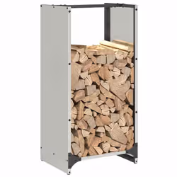 VidaXL 864235 carrello e supporto per legna - Vista aggiuntiva 4