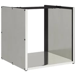 VidaXL 864241 carrello e supporto per legna