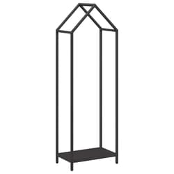 VidaXL 864299 carrello e supporto per legna