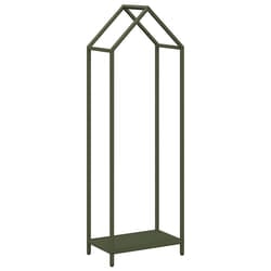 VidaXL 864302 carrello e supporto per legna