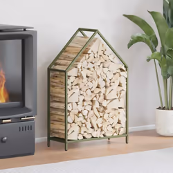 Mantieni i tuoi tronchi disposti e di facile accesso con questa rastrelliera per legna da ardere robusta e stabile! Robusto e ...