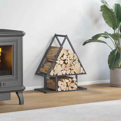Vidaxl - Rastrelliera per Legna da Ardere Antracite 50x25x60 cm