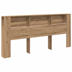 vidaXL Testata del letto 220 x 18,5 x 104,5 cm Legno multistrato - Vista aggiuntiva 2