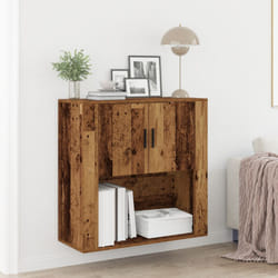 Armadio da parete Legno Vecchio 80x33x80 cm Legno Ingegnerizzato Vidaxl