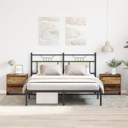 Vidaxl - Comodino 2 pcs Legno Vecchio 45x34x44,5 cm Legno Ingegnerizzato