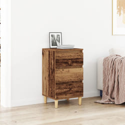 Vidaxl - Comodino in legno vecchio 40x35x70 cm in legno ingegnerizzato