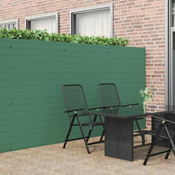 Recinzione da Giardino Bifacciale Verde 1,8x3 m in pvc Vidaxl
