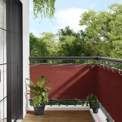 Paravento da Balcone Terracotta 75x800cm 100% Poliestere Oxford - Vidaxl