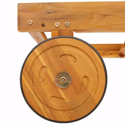 VidaXL 3325193 sedia da esterno Legno di acacia - Vista aggiuntiva 4