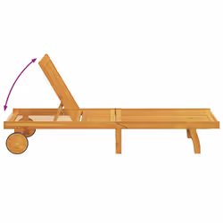 VidaXL 3325193 sedia da esterno Legno di acacia - Vista aggiuntiva 7