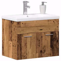 vidaXL Set Altro Legno vecchio 60 x 38.5 x 46 cm Legno multistrato - Vista aggiuntiva 3