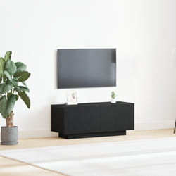 Vidaxl - Comodino Rovere nero cm Legno ingegnerizzato