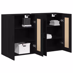 vidaXL Mobile a muro 2 pcs rovere artigianale 160 x 34 x 90 cm - Vista aggiuntiva 3