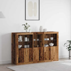 vidaXL Credenza Legno vecchio 162 x 37 x 100 cm Legno multistrato