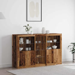 vidaXL Credenza Legno vecchio 162 x 37 x 100 cm Legno multistrato