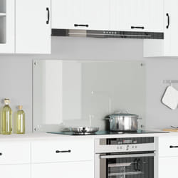 Vidaxl - Pannello da cucina in vetro temperato clear 110x60x0.6 cm